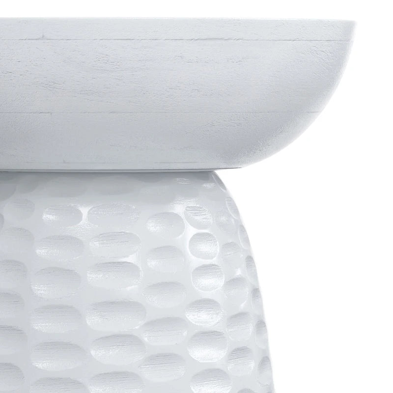 WYNDENHALL Willis 13 inch Wide Solid Wood Contemporary Accent Table & Fully Assembled - 12.6  D x 12.6  W x 17.7  H