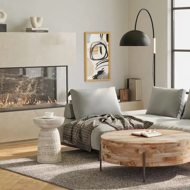 WYNDENHALL Willis 13 inch Wide Solid Wood Contemporary Accent Table & Fully Assembled - 12.6  D x 12.6  W x 17.7  H