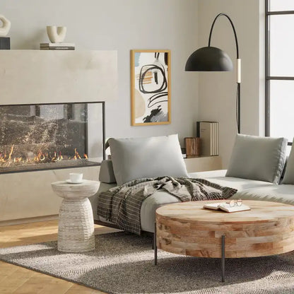 WYNDENHALL Willis 13 inch Wide Solid Wood Contemporary Accent Table & Fully Assembled - 12.6  D x 12.6  W x 17.7  H