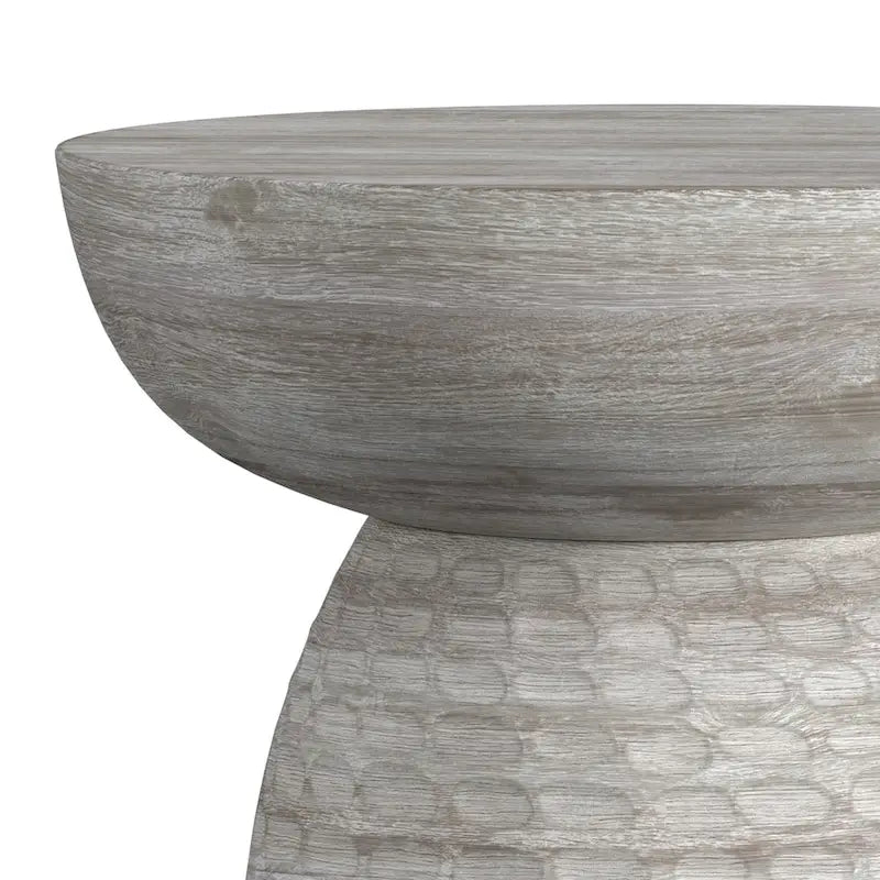 WYNDENHALL Willis 13 inch Wide Solid Wood Contemporary Accent Table & Fully Assembled - 12.6  D x 12.6  W x 17.7  H