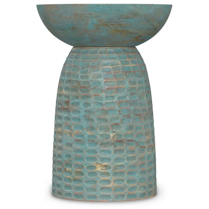 WYNDENHALL Willis 13 inch Wide Solid Wood Contemporary Accent Table & Fully Assembled - 12.6  D x 12.6  W x 17.7  H