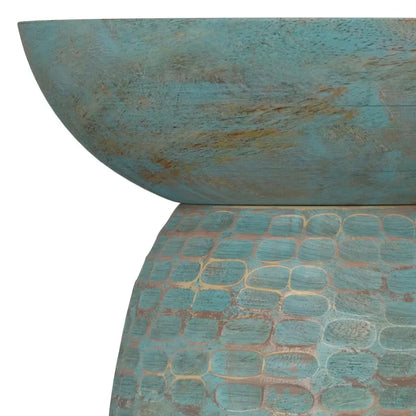 WYNDENHALL Willis 13 inch Wide Solid Wood Contemporary Accent Table & Fully Assembled - 12.6  D x 12.6  W x 17.7  H