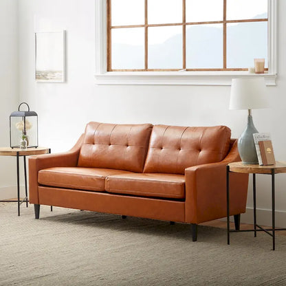 Brookside Ellen 75  Upholstered Scooped Arm Sofa