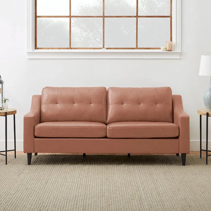 Brookside Ellen 75  Upholstered Scooped Arm Sofa