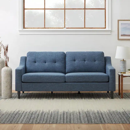 Brookside Ellen 75  Upholstered Scooped Arm Sofa
