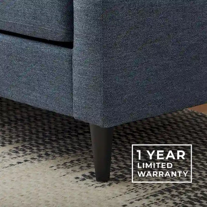 Brookside Ellen 75  Upholstered Scooped Arm Sofa