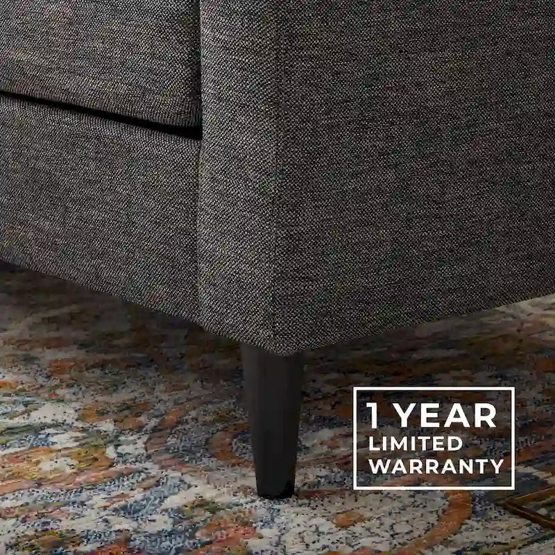 Brookside Ellen 75  Upholstered Scooped Arm Sofa