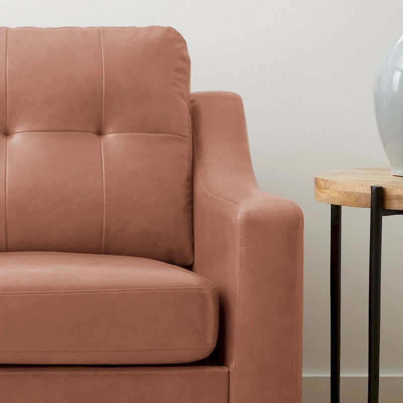 Brookside Ellen 75  Upholstered Scooped Arm Sofa