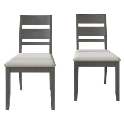 CraftPorch Elegant Wooden Dining Chairs (Set of 2) - N/A