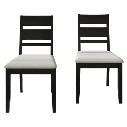 CraftPorch Elegant Wooden Dining Chairs (Set of 2) - N/A