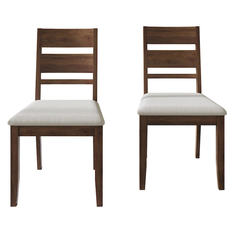 CraftPorch Elegant Wooden Dining Chairs (Set of 2) - N/A
