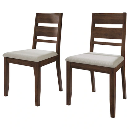 CraftPorch Elegant Wooden Dining Chairs (Set of 2) - N/A