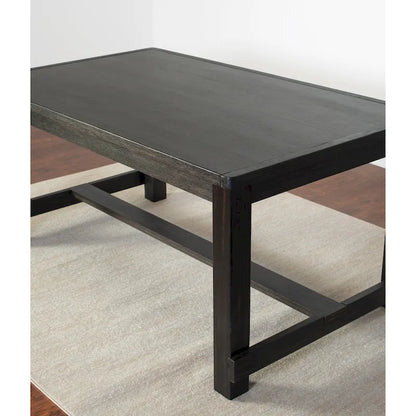 Roundhill Furniture Muzzi Contemporary 6-Piece Dining Set, Dining Table with 4 Stylish Chairs and a Bench