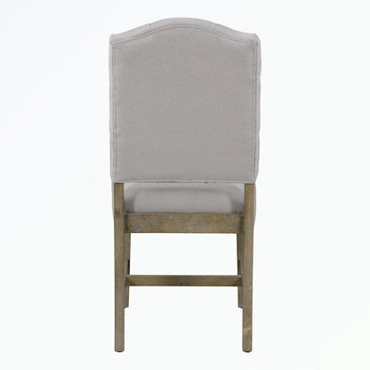 Dining Table Set with Extendable Table and 4 Upholstered Chairs