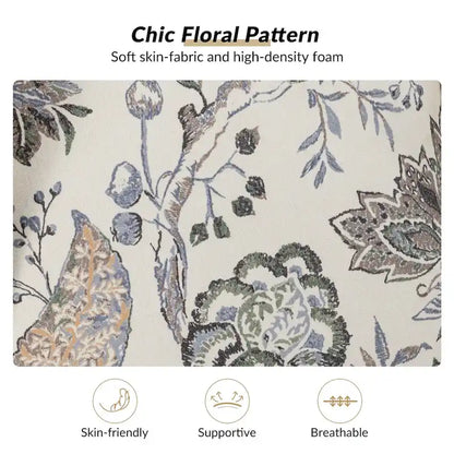 Epimethis Traditional Fabric Accent Armchair with Turned Legs Set of 2 by HULALA HOME