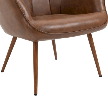 Set of 2 Modern Accent Chair Wingback Armchair