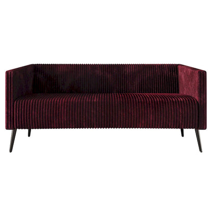 CraftPorch Corduroy Modern and Glamorous Velvet Upholstered 3-Piece Living Room Set