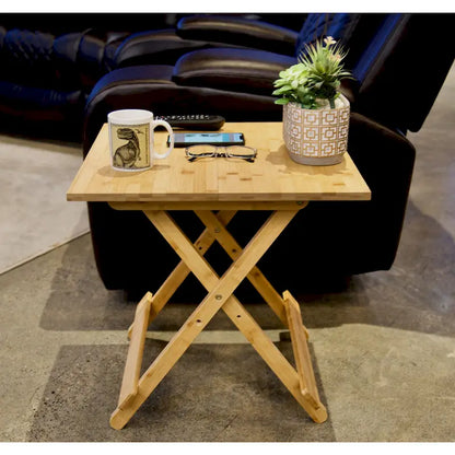Solid Bamboo Folding Table