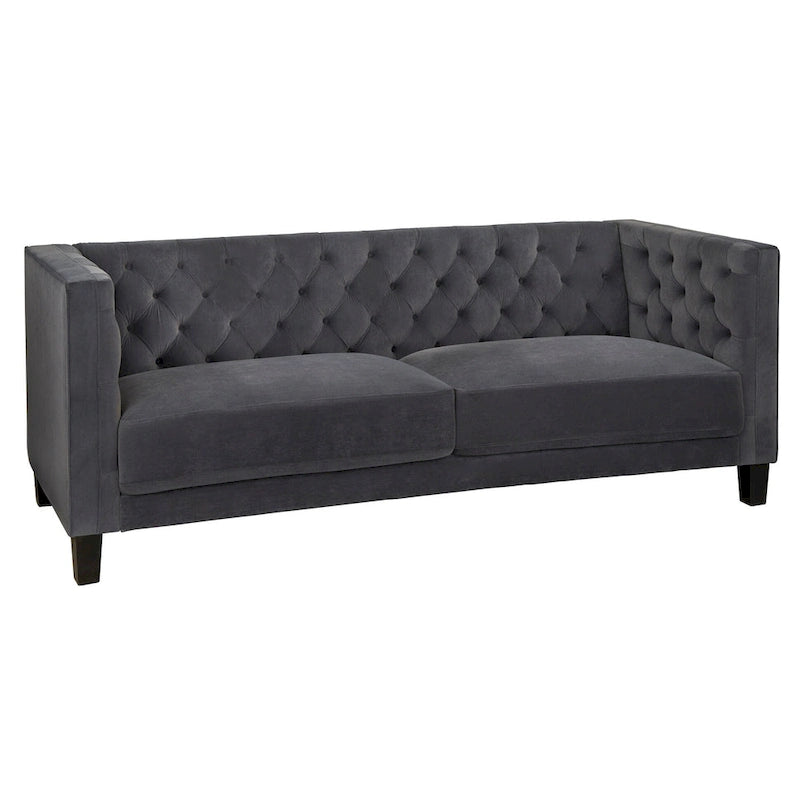 Lifestorey Modern Chesterfield Back Sofa
