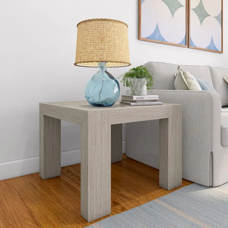 Plank and Beam Modern Square Corner Table - 32