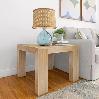 Plank and Beam Modern Square Corner Table - 32