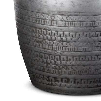 WYNDENHALL Jean 15  Wide Tribal Pattern Metal Accent Table & Assembled - 15 w x 15  d x 20  h