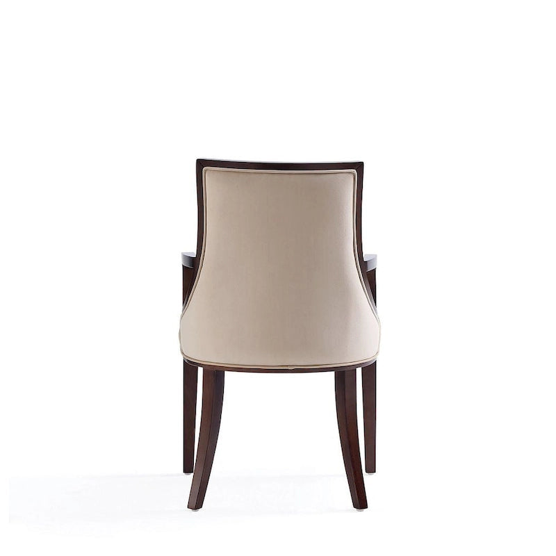 Manhattan Comfort Grand Faux Leather Dining Armchair