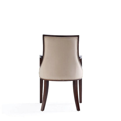 Manhattan Comfort Grand Faux Leather Dining Armchair