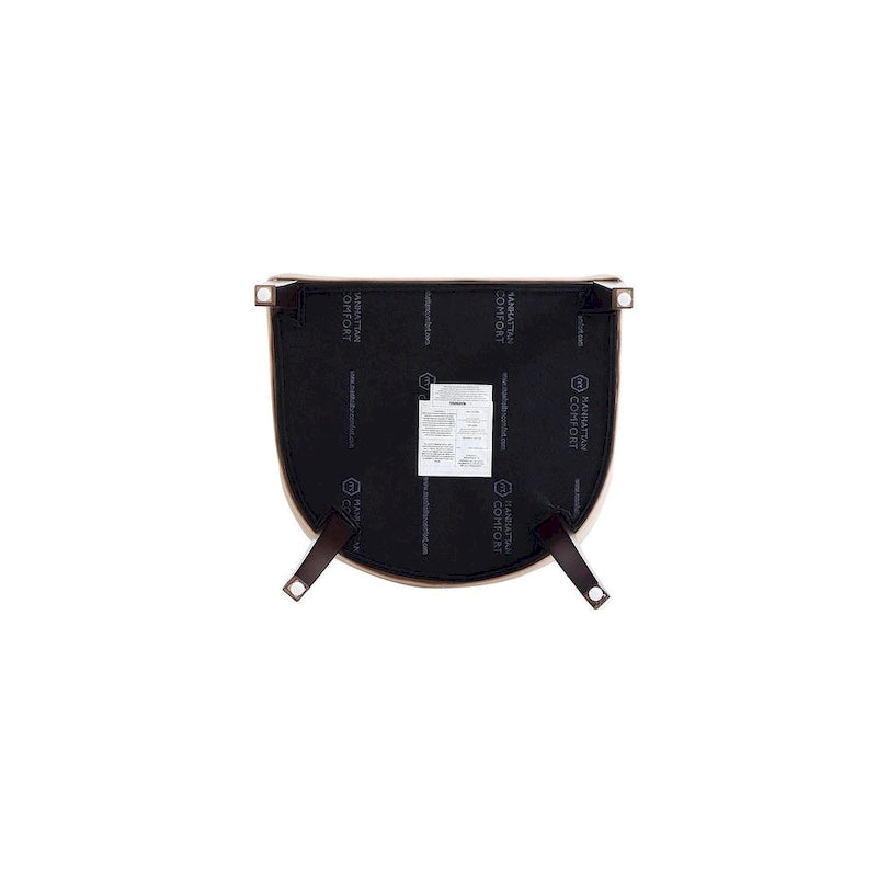 Manhattan Comfort Grand Faux Leather Dining Armchair