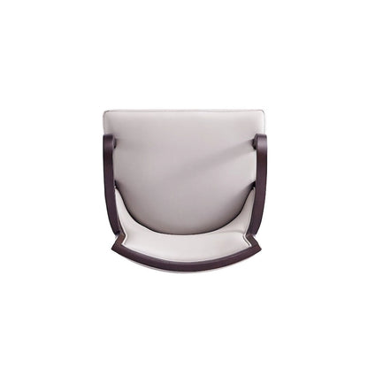 Manhattan Comfort Grand Faux Leather Dining Armchair