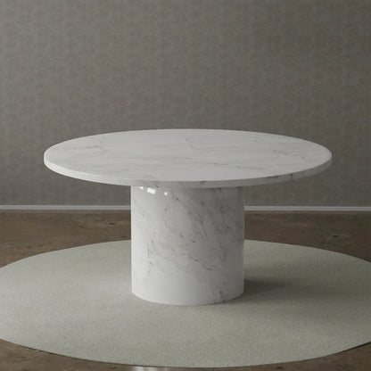 60  Marble Dining Table - option for  Lazy Susan  available