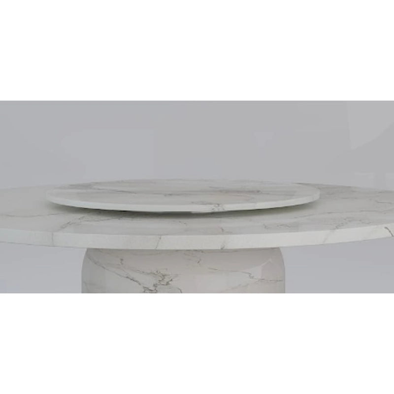 60  Marble Dining Table - option for  Lazy Susan  available