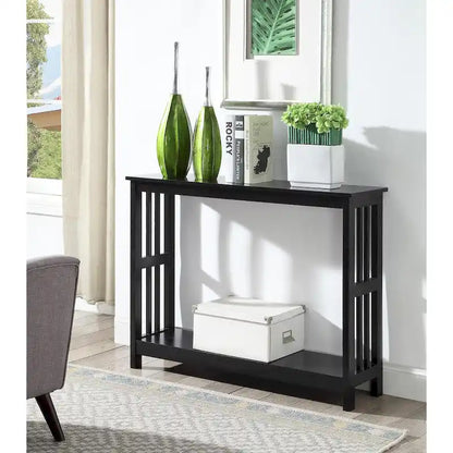 Convenience Concepts Mission Console Table with Shelf