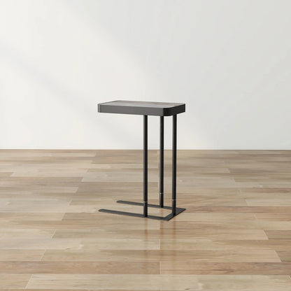 Schofield Industrial 20-inch Metal C-Shape Slide-open Top Side Table by Furniture of America