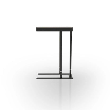 Schofield Industrial 20-inch Metal C-Shape Slide-open Top Side Table by Furniture of America