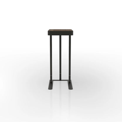 Schofield Industrial 20-inch Metal C-Shape Slide-open Top Side Table by Furniture of America
