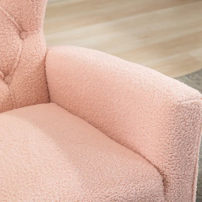 Tufted Rocking Chair Single Sofa Accent Rocker