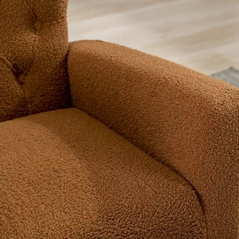 Tufted Rocking Chair Single Sofa Accent Rocker