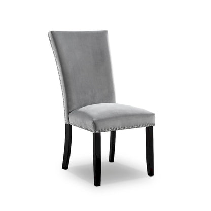 Furniture of America Cots Modern Nailhead Dining Side Chairs (Set of 2)