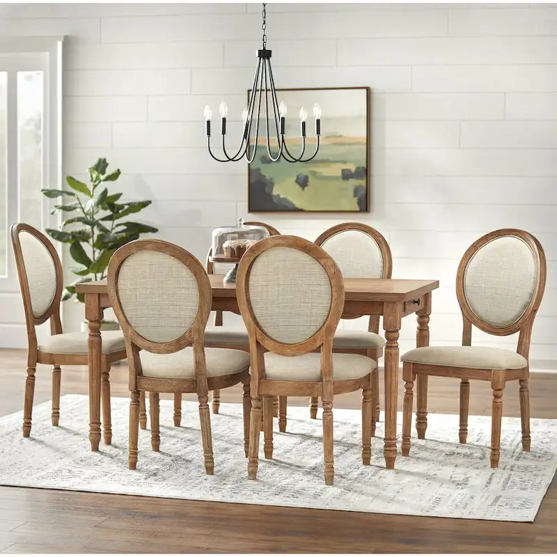 Lifestorey Toscana Solid Wood Dining Chair (Set of 2)