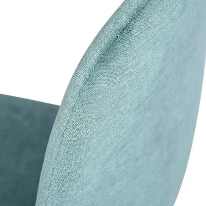 HomyLin Dining Chair Set of 4 Upholstered Fabric Low Back Armless