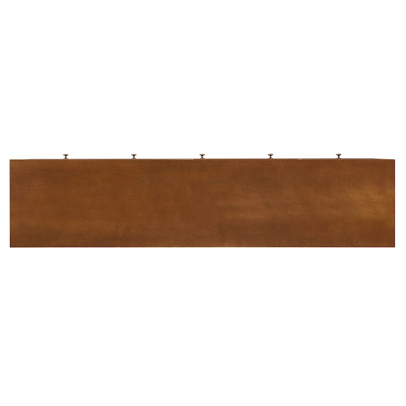 SEI Furniture Mid-century Modern TV Stand Media Console for TV's up to 68