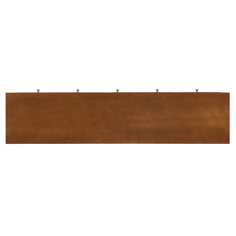 SEI Furniture Mid-century Modern TV Stand Media Console for TV's up to 68