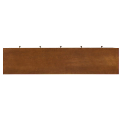 SEI Furniture Mid-century Modern TV Stand Media Console for TV's up to 68