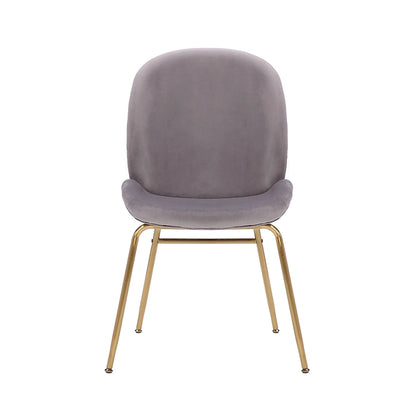 Porthos Home Cace Velvet Gold Leg Dining Chair