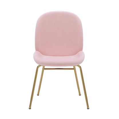 Porthos Home Cace Velvet Gold Leg Dining Chair