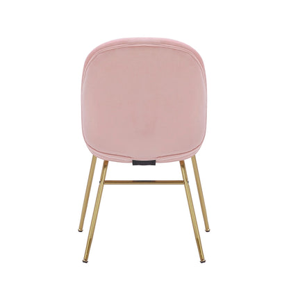 Porthos Home Cace Velvet Gold Leg Dining Chair