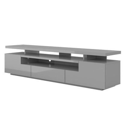 Strick & Bolton Sparkes 77-inch High Gloss TV Stand with LED Lights