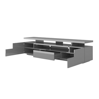 Strick & Bolton Sparkes 77-inch High Gloss TV Stand with LED Lights