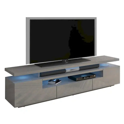 Strick & Bolton Sparkes 77-inch High Gloss TV Stand with LED Lights
